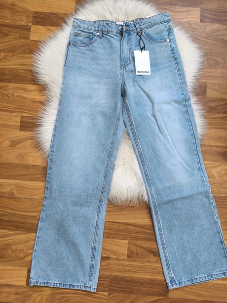 Dámske štýlové rifle bershka, bershka,38