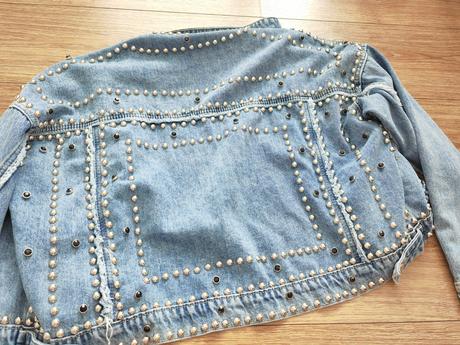 Nádherná riflová bunda, m