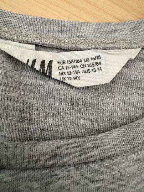 Tričko paris 12-14 rokov, h&m,158