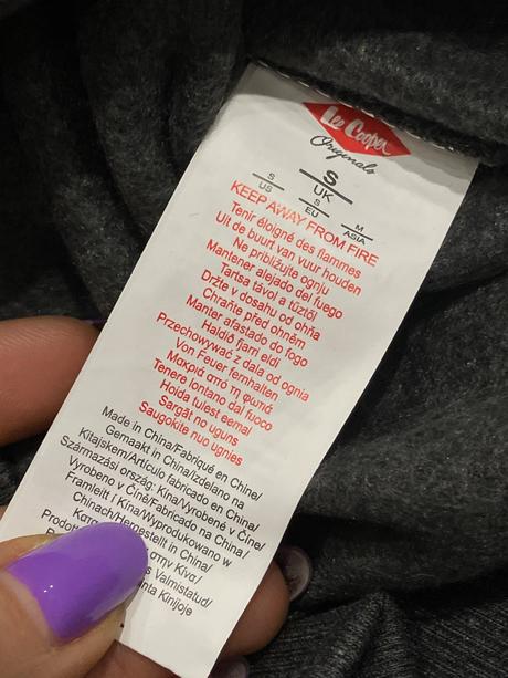 Pánska mikina s kapucňou lee cooper (s), lee cooper,s