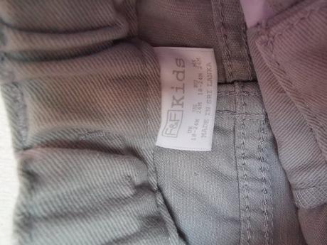 Chlapčenské nohavice f&f, č. 86/92, f&f,86