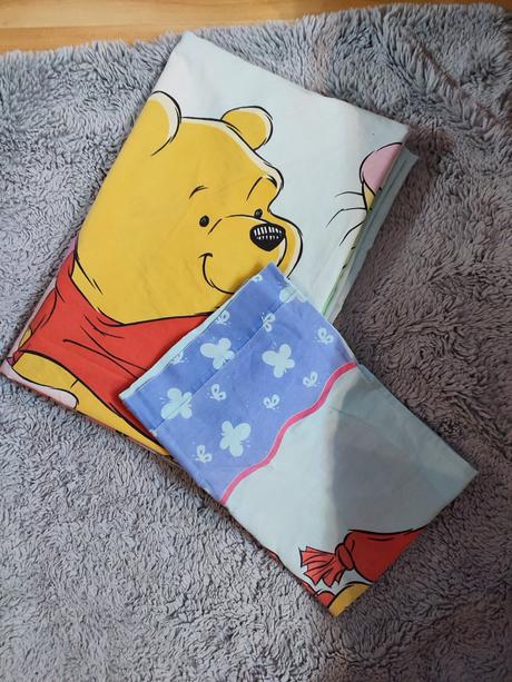 Obliečky s motívom macka pu, šírka (cm): 130,dĺžka (cm): 200