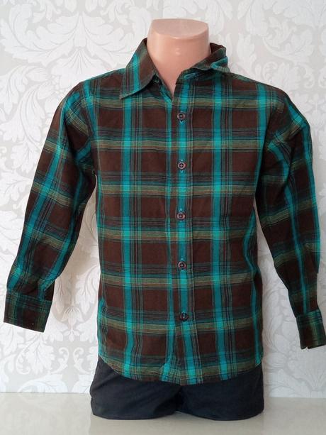 Chlapčenská kockovaná košeľa cherokee (4-5 r.), cherokee,110