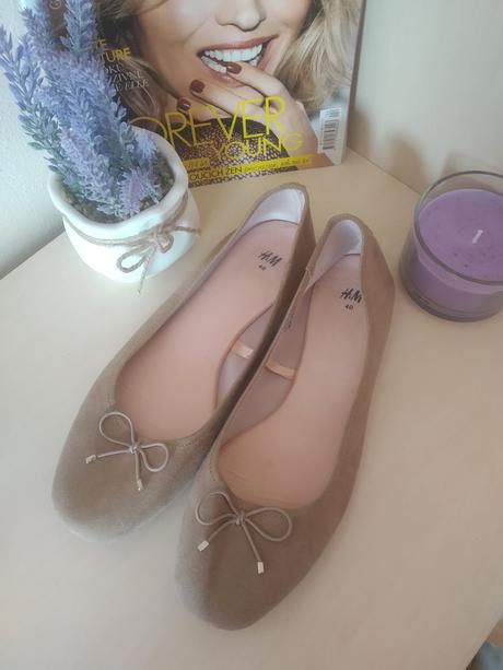 Dámske balerínky, h&m,40