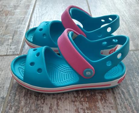Crocs sandalky c9 (25-26), crocs,25