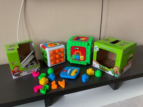 Activity cube kocky, 