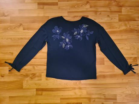 Tričko s vyšívanými kvetmi, orsay,m