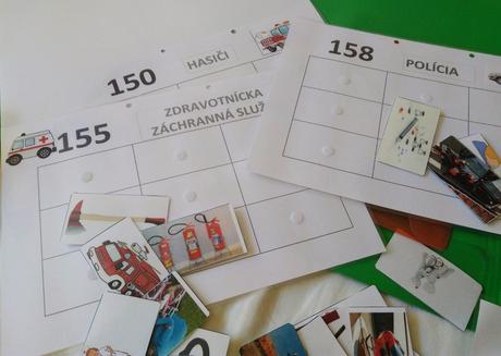 Edukačný set pre deti záchranári,