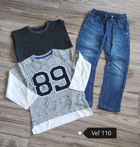 Rifle next + tricka s dlhým rukávom 110, 104–116