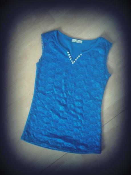 Tricko s cipkou, vel. s/m, s