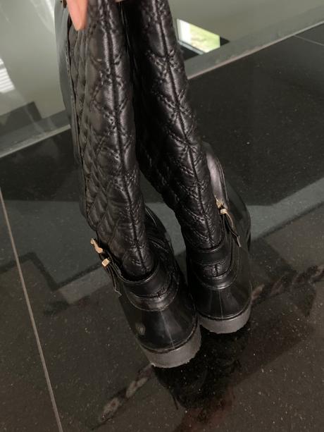 Zimné vysoké zateplené čižmy 39, 39