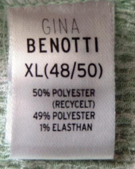 Blúzka zn. gina benotti, v. 2xl/3xl, gina,xxl