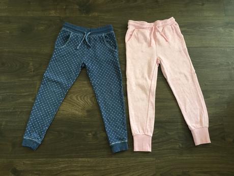 2ks vyteplené tepláky, next,122