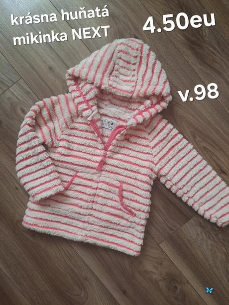 Huňatá mikina next, next,98