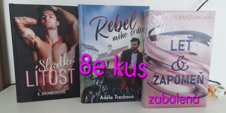 Veľa kníh na predaj - romantika, 