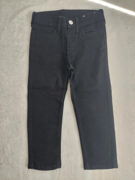 Čierne slim nohavice zn.hm veľ.98, h&m,98