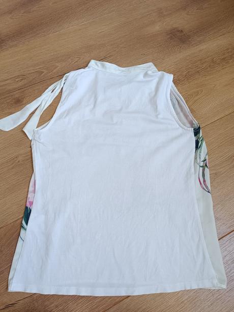 Biela bluzka s kvetmi orsay xs, orsay,xs