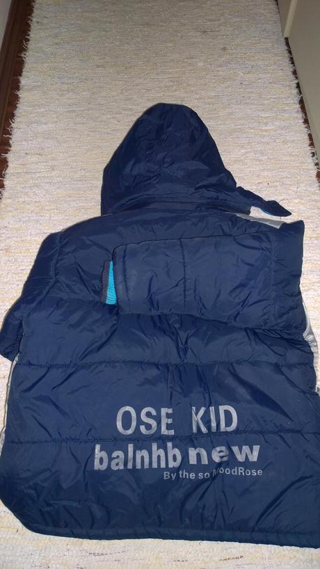 Perfektná teplá bunda s reflex prvkami, 122