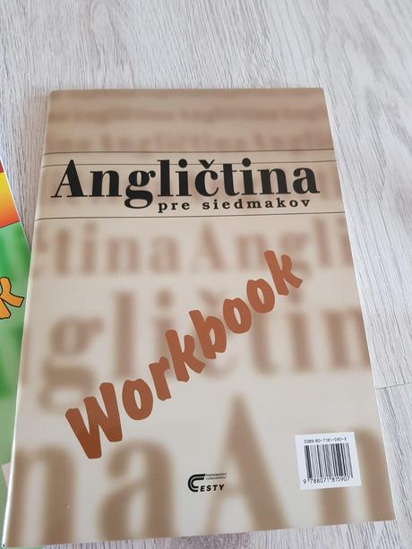 Angličtina učebnica a prac.zošit,