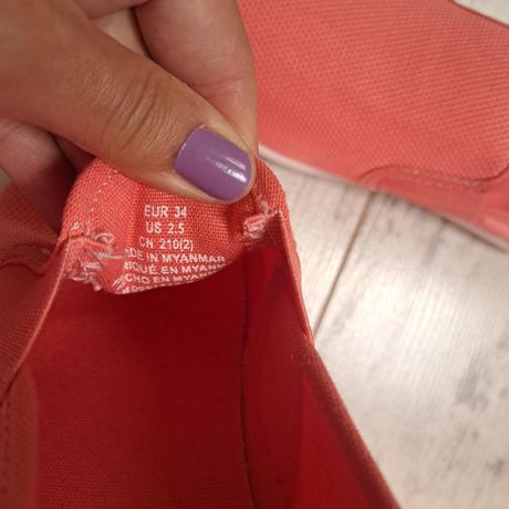 Slip on tenisky, h&m,34