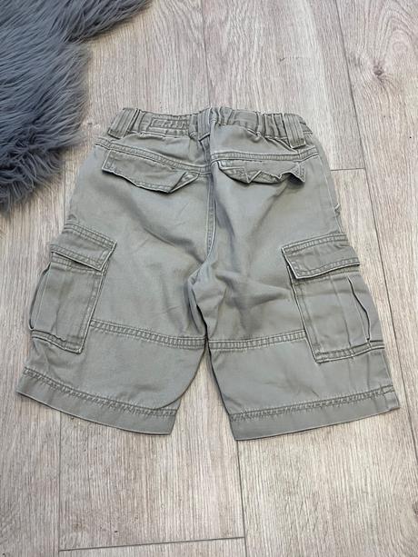 Chlapčenské rifľové kraťasy béžové h&m (4-5 r.), h&m,110