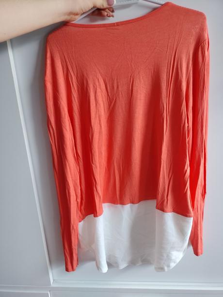 Oranžové boutique tričko, xl