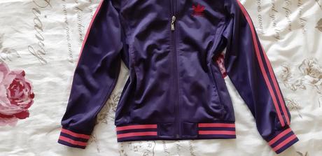 Fialová mikina adidas, adidas,152