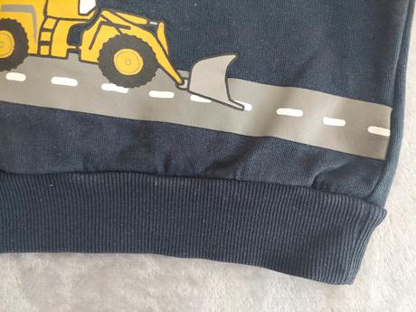 Detská mikina "stavebné stroje" zn.lindex veľ.98, lindex,98