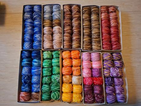 Bavlnky na vyšívanie, 