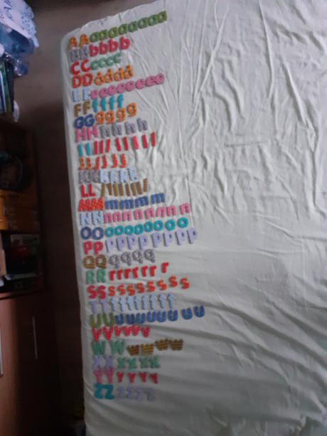 Magnetická abeceda 2x, 