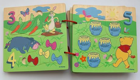 Eichhorn drevená kniha macko pu, 