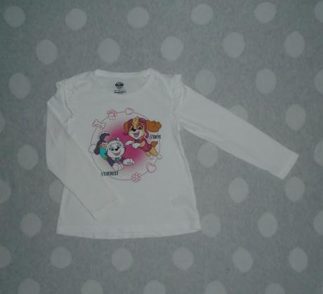 Tričko paw patrol na 4 až 6 rokov, nickelodeon,110