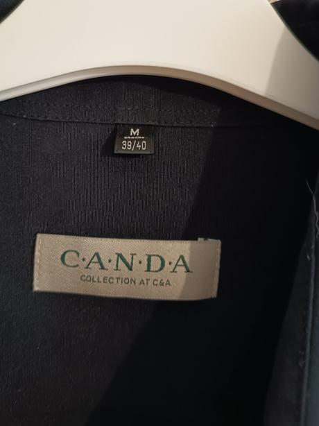 Čierna pánska košeľa, c&a,m