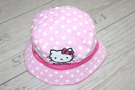 Obojstranný klobúčik hello kitty, h&m,86