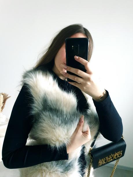 Kožušinová vesta s, 36 / s