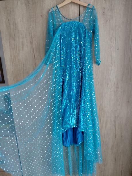 Karnevalovy kostym elza frozen, 