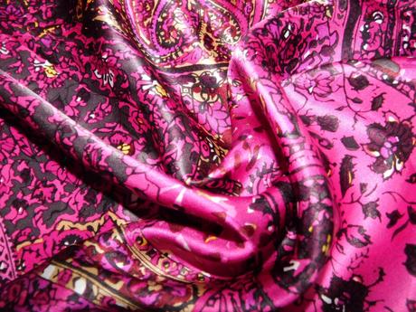 Anna klein kvalitná luxusna hodvabna šatka, xl