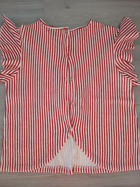 Pasikove tricko s volanmi, zara,164