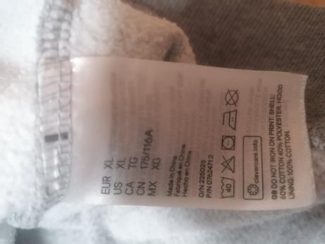 Mikina, h&m,xl