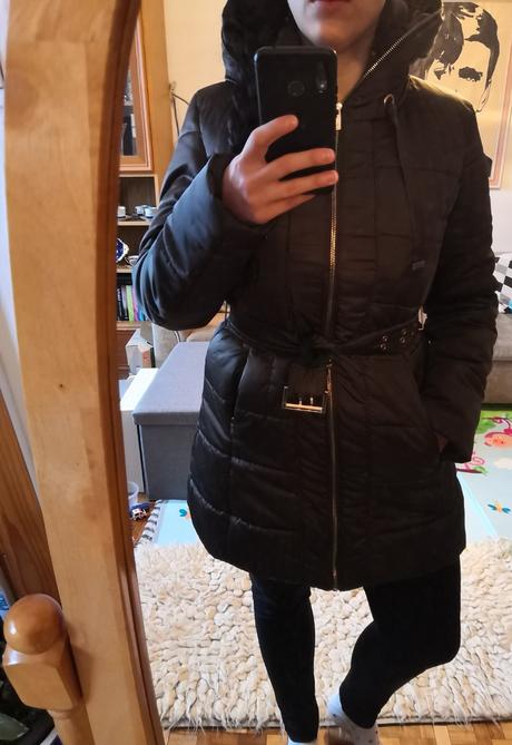 Zimný kabát s opaskom, glo-story,m