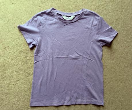 Jednofarebné tričko pre dievča, h&m,122