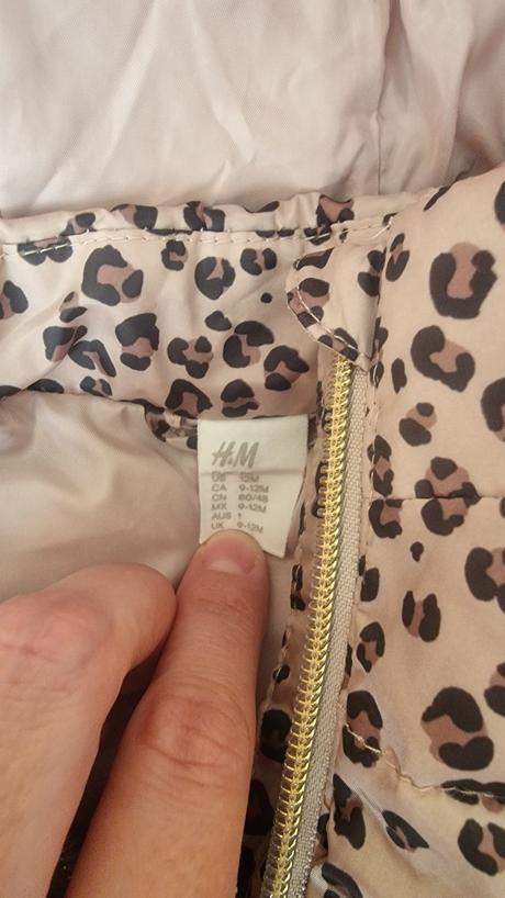 Zimna bundicka pre dievcatko, h&m,80