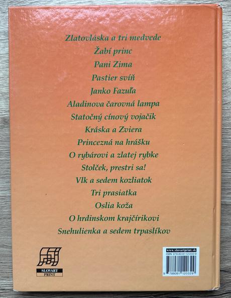 Kniha plná rozprávok za 3eur,