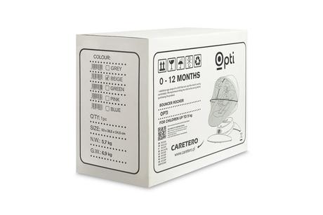 Caretero detská hojdačka opti beige,