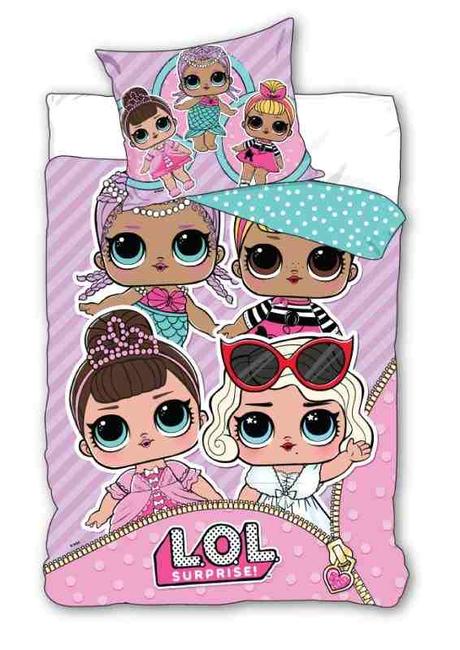 Obliečky lol pink 140/200, 70/80, šírka (cm): 140,dĺžka (cm): 200