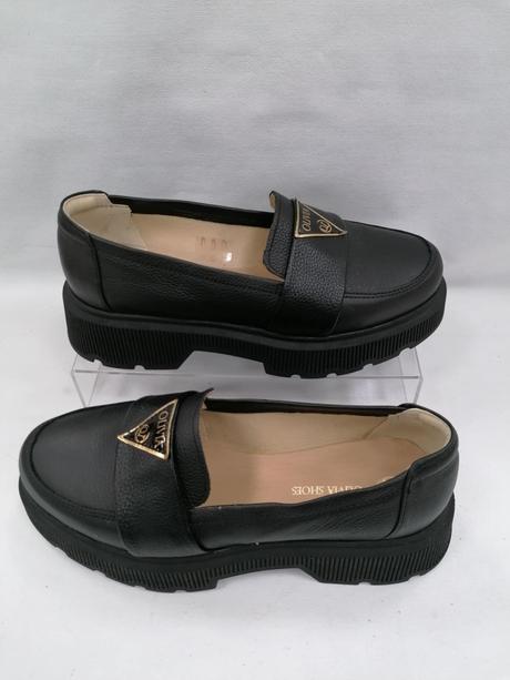 Dámske kožené mokasíny 23220367 z+b, 37 / 38 / 39 / 40