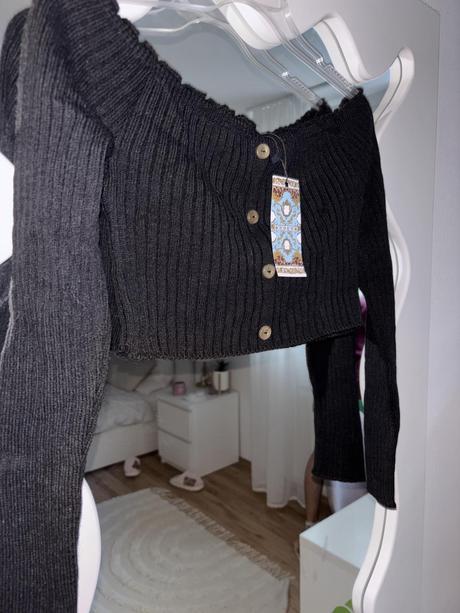 Off shoulder sveter boohoo m, 38 / m