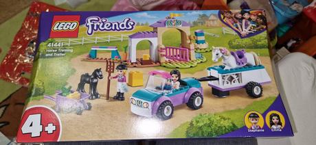 Auto s privesom a vycvik konika, 