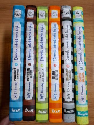 Denník odvážneho bojka -diel 6,7,8, 9,17,18, 