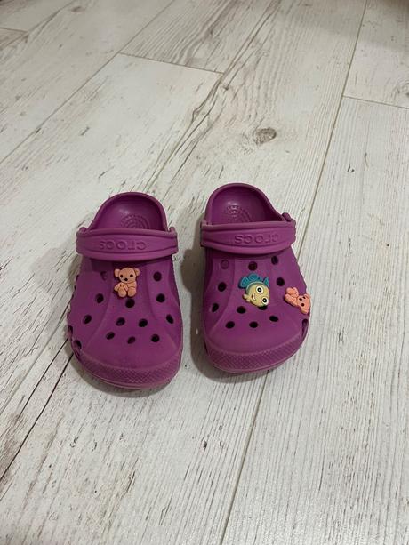 Dievčenské crocs 10/27 fialove, crocs,27